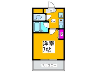 VIVE中之町の物件間取画像